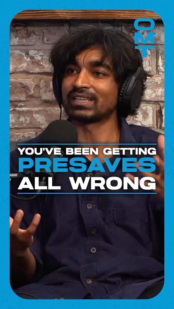 Instagram clip from @onemoretime.fm: Pre-saves are not about the streams. They are about the fan data.